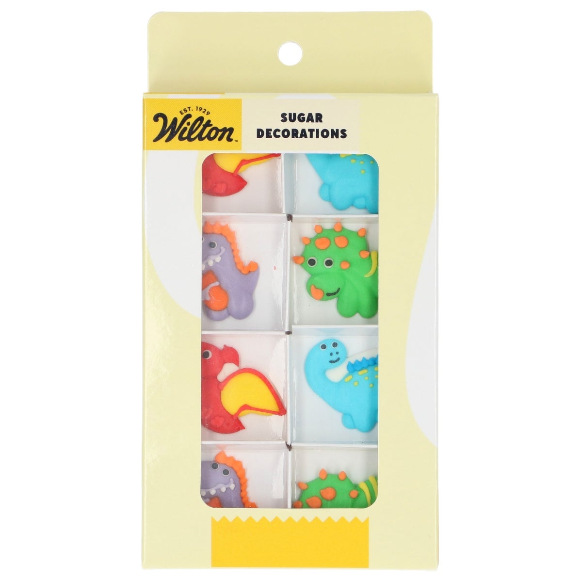 Wilton Décors en Sucre Joyeux Dino's set/8