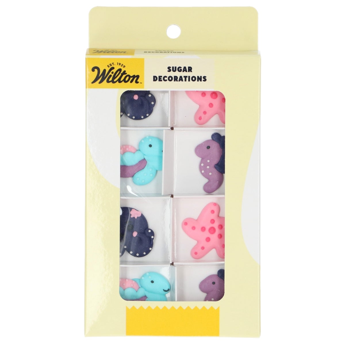 Wilton Décors en Sucre Animaux marins set/8