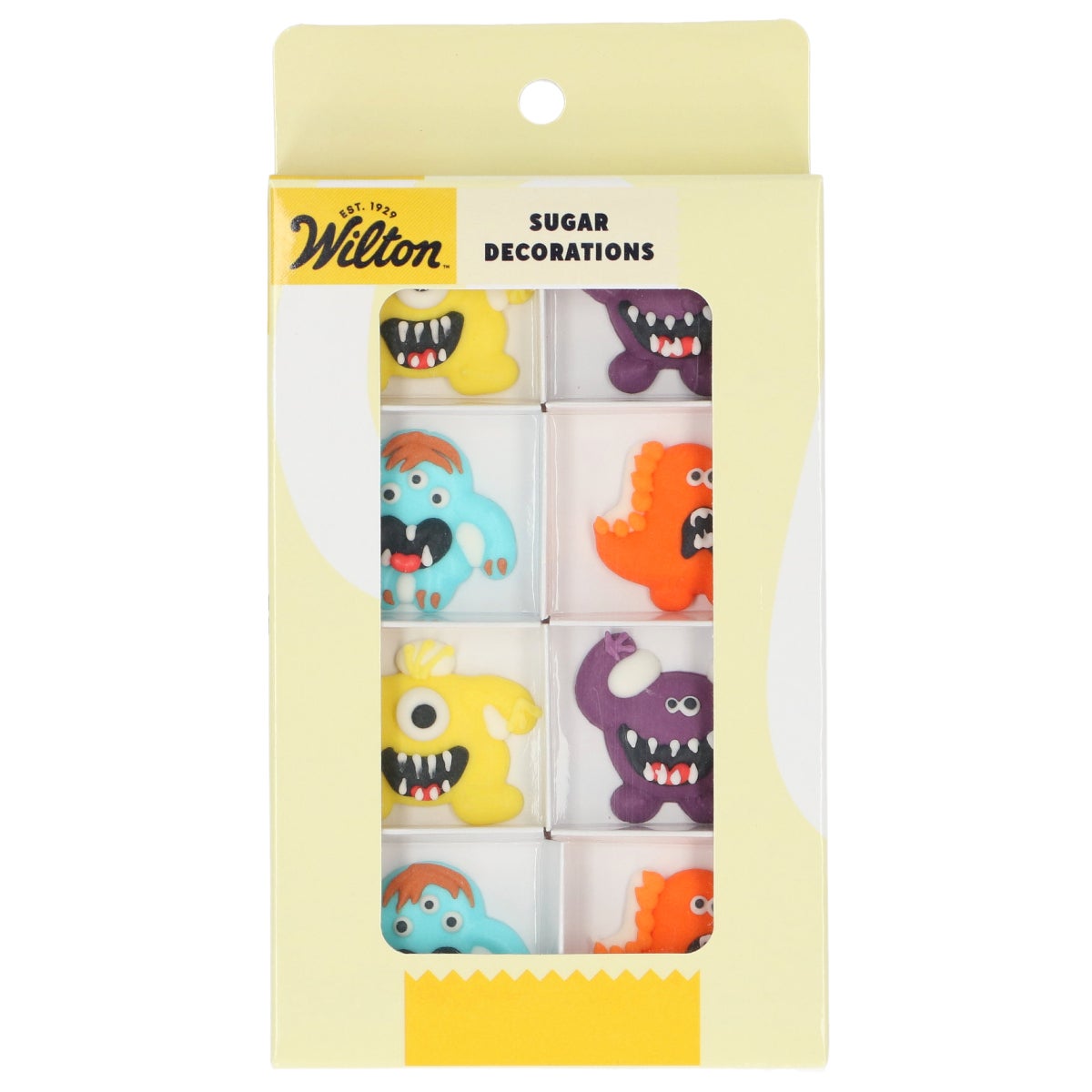 Wilton Décors en Sucre Monstres fous set/8