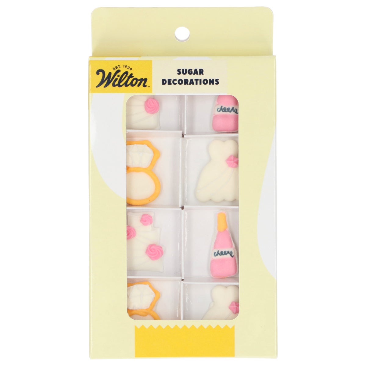 Wilton Décors en Sucre Mariage de rêve set/8