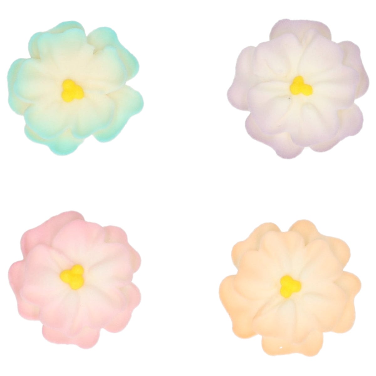 Wilton Décors en Sucre Dahlias ombrés set/8