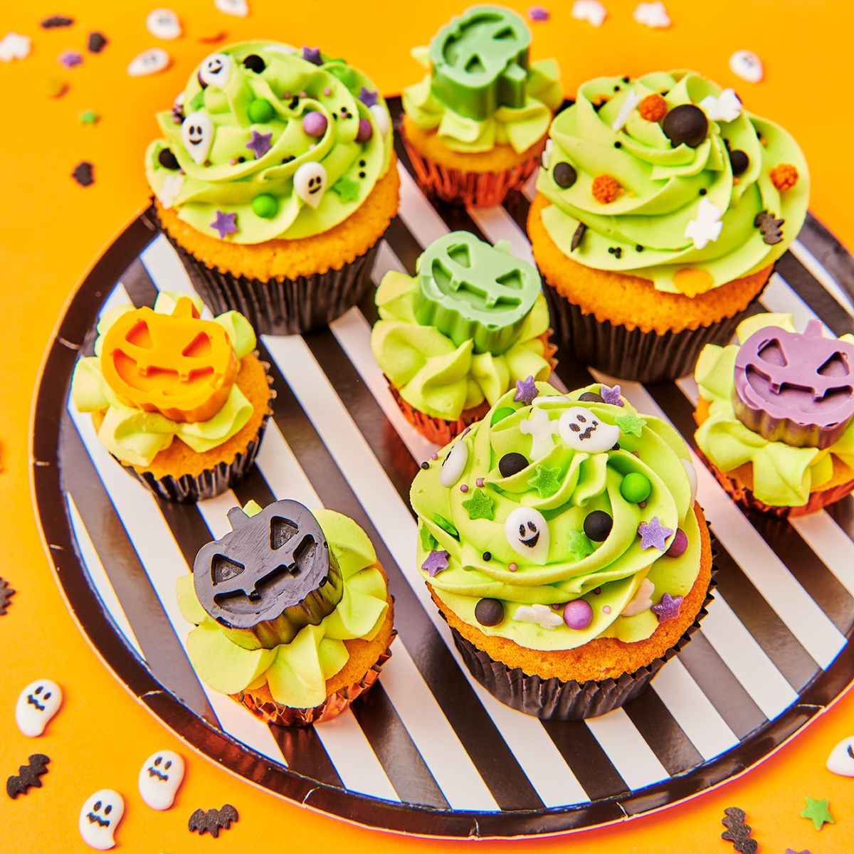 Wilton Mélange de Sprinkles 4-Cell Halloween Effrayant