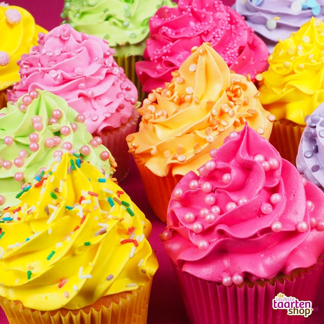 kleurrijke cupcakes kleurrijke cupcakes