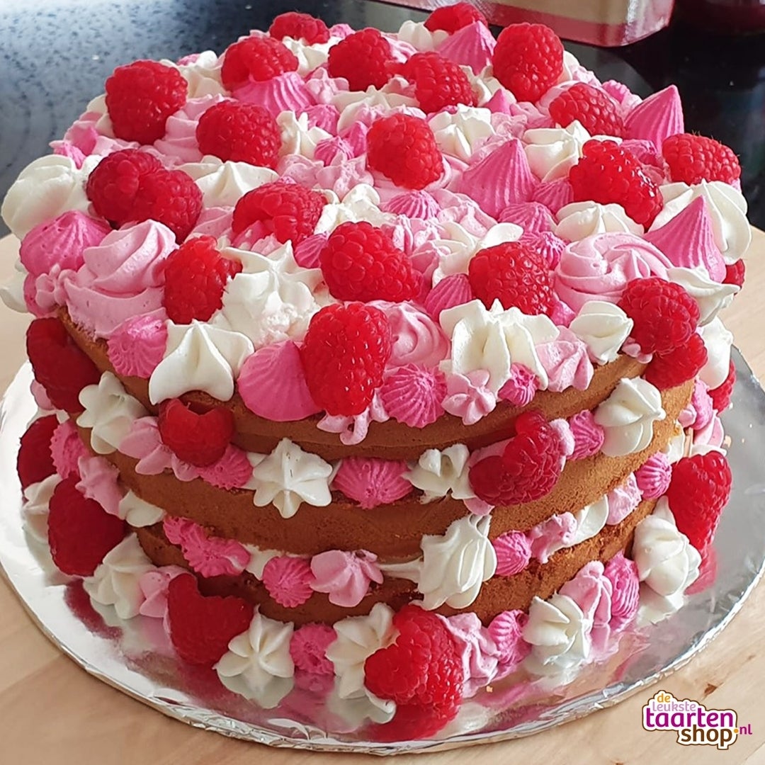Framboos chocolade taart door Jo Mitha Framboos chocolade taart door Jo Mitha